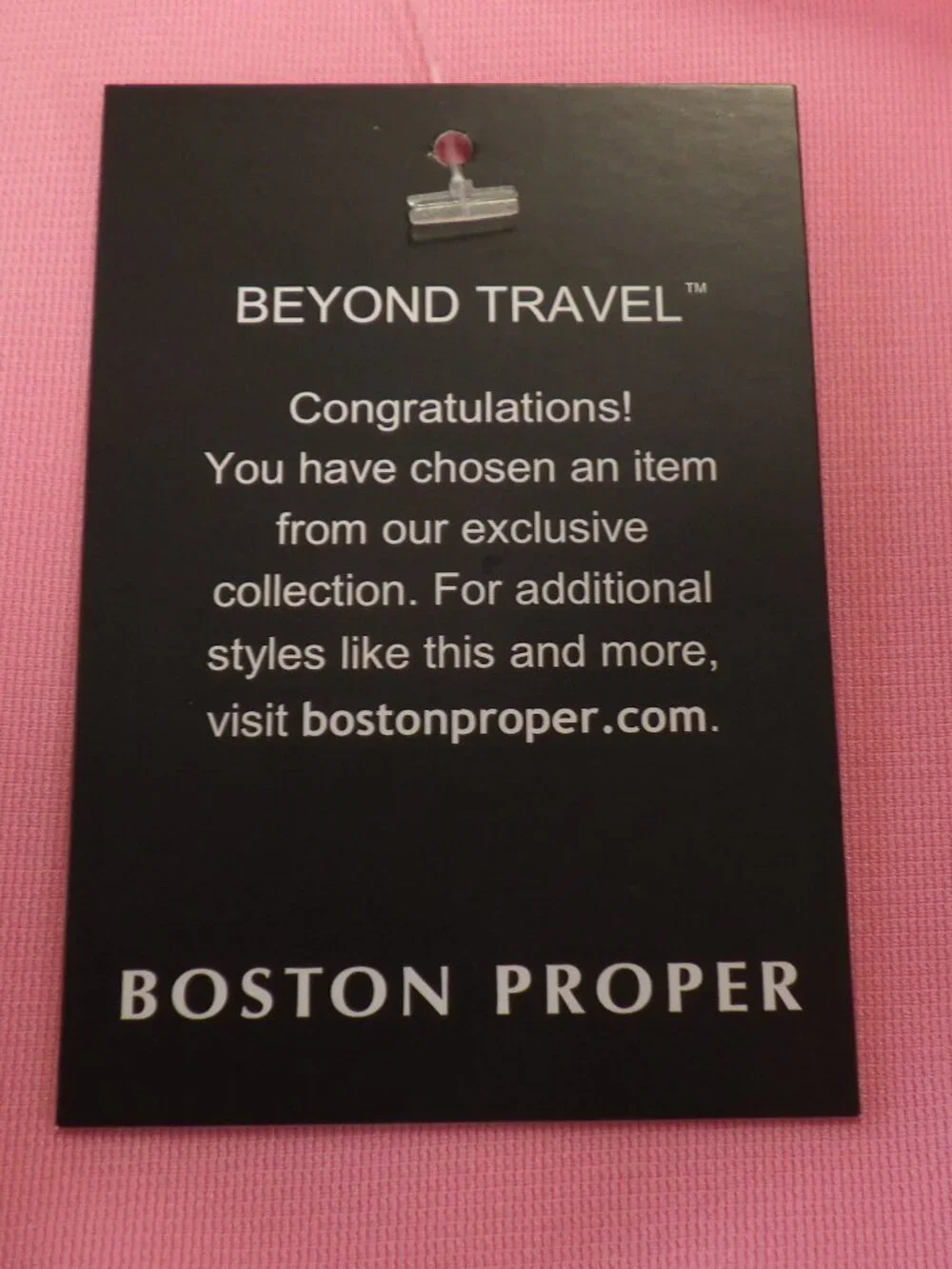 Boston Proper Beyond Travel Top NWT - Picture 4 of 6